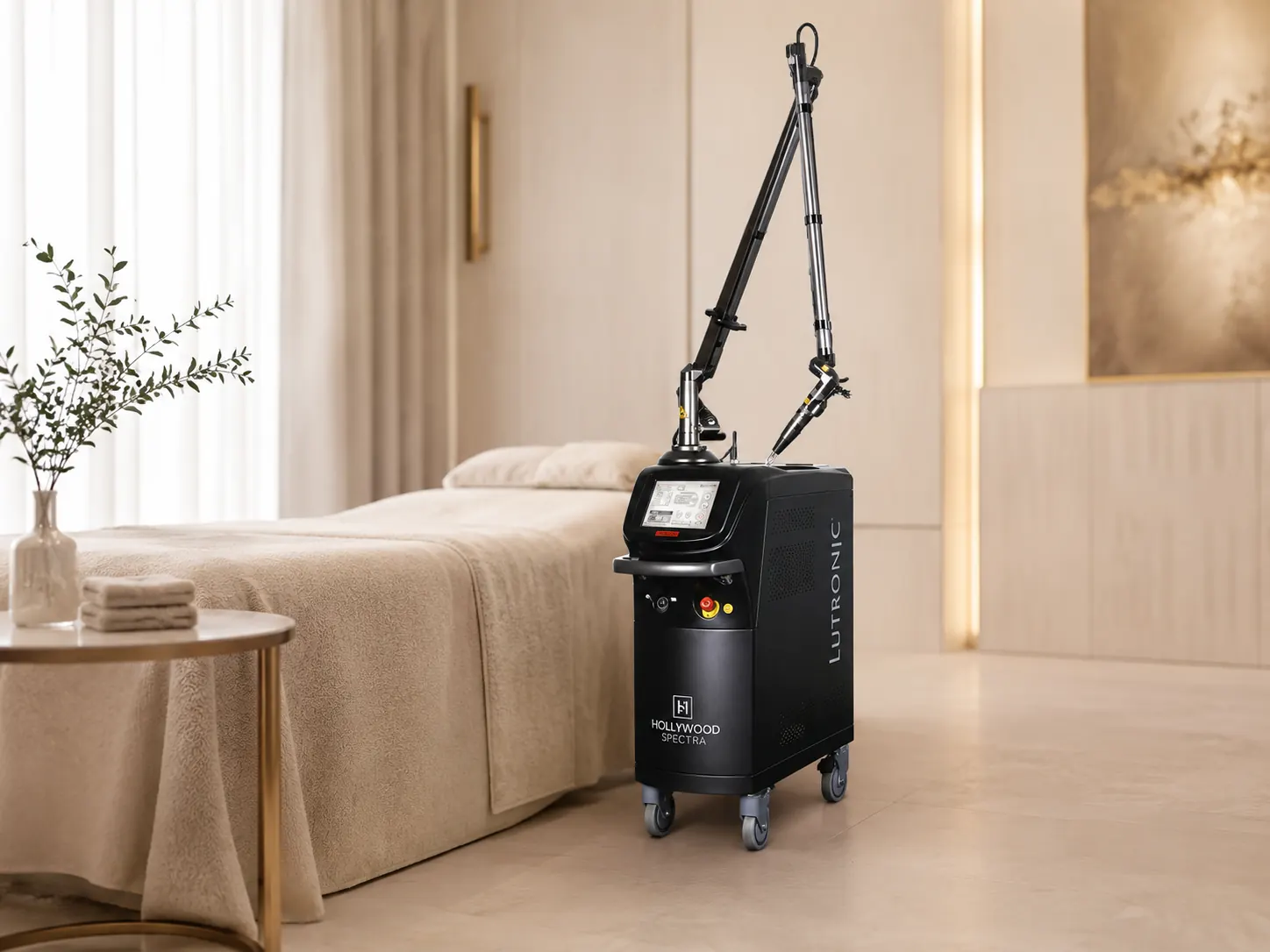 Lutronic Hollywood Spectra — laser Q-switched dans le centre Eternal Beauty